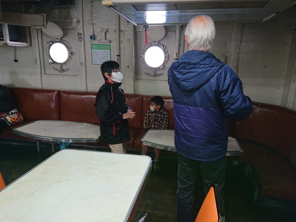 南極観測船ふじに乗り込む　おすすめ愛知名古屋観光
