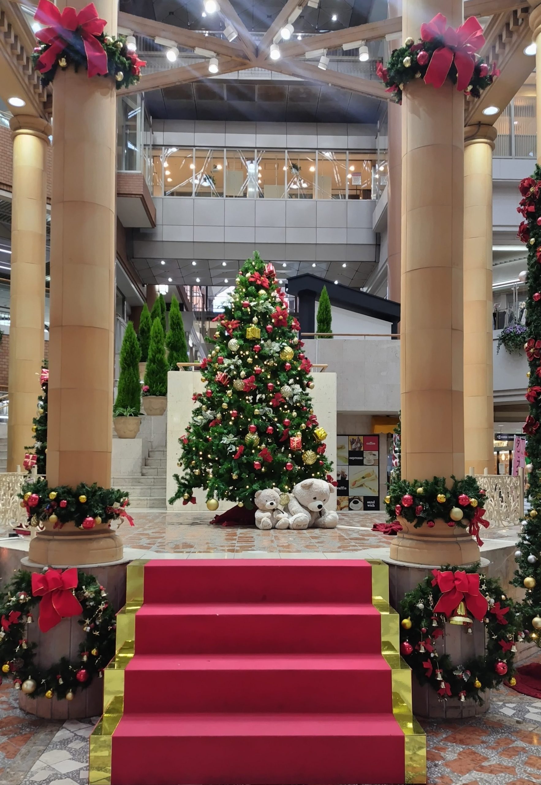 ソリオ宝塚 G・コレクション 阪急宝塚 クリスマス装飾 フォトスポット